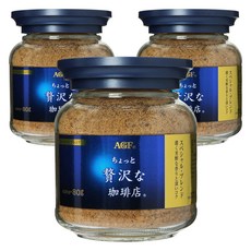 AGF 微奢華咖啡店芳醇即溶咖啡, 3個, 1入, 80g