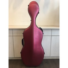 大提琴盒子, 霧面紅, 1個