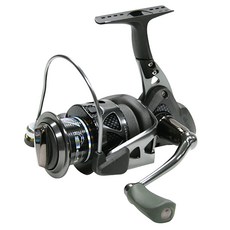 Okuma Trio Baitfeeder 紡車式捲線器 尺寸 30 8lb 160yd, 黑色