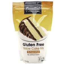Essential EVERYDAY 無麩質黃色蛋糕粉, 1個, 454克