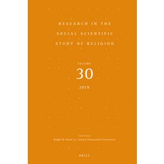 (英文圖書) Research in the Social Scientific Study of Religion Volume 30 精裝版, Brill, 英文