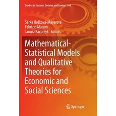 Mathematical-Statistical Models and Qualitative Theories for Economic and Social Sciences 平裝版, Springer, 英文