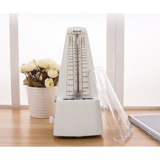 【愛樂城堡】AROMA AM-707 阿諾瑪機械節拍器 發條式節拍器 精準節拍 穩定練習 現貨, 白色, 1個