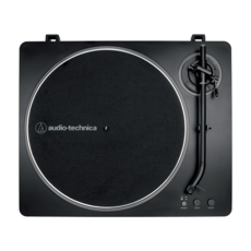 audio-technica 鐵三角 AT-LP70X 全自動皮帶驅動黑膠唱盤, 黑灰(BG)