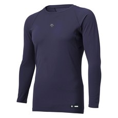 Descente 男款圓領長袖運動上衣 DB5SUD20M