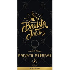 BaristaJoeS Private Reserve優質配方研磨咖啡, 1個, 454g