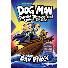 (英文圖書)Dog Man: Twenty Thousand Fleas Under the Sea: A Graphic Novel (Dog Man #11): Fro... 精裝版, Graphix, 英文