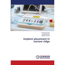 (英文圖書) Implant placement in narrow ridge 平裝版, LAP Lambert Academic Publis..., 英文