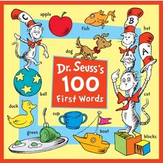 (英文圖書)Dr. Seuss's 100 First Words Board Books, Random House Books for Youn..., 英文, 硬頁書