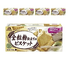 MORINAGA 森永 全麥餅乾 14入, 5個