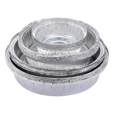 氣炸鍋鋁箔烤盤 - 烘焙烤箱專用，耐高溫一次性錫紙盤, 1個