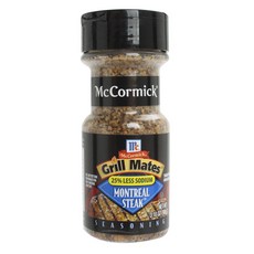 McCormick 味好美 Grill Mates蒙特婁牛排低鈉調味料, 1罐, 90g