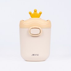 JOONIE 嬰兒用攜帶式奶粉盒 L, 黃色, 1個