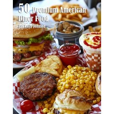 (英文圖書) 50 Premium American Diner Food 平裝版, Marick Booster, 英文
