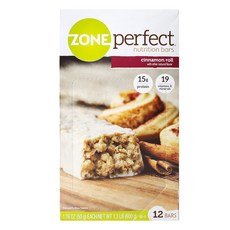 zone perfect 營養棒 肉桂卷口味 12條入, 1盒, 600g