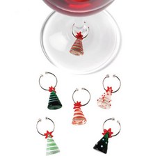 true 酒杯裝飾, 6件, 混色