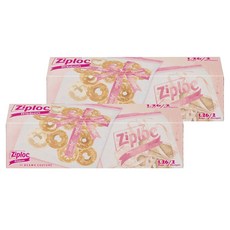 Ziploc 密保諾 蝴蝶結設計夾鏈袋, 2個, 26個, 大(L)