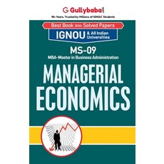 (英文圖書) MS-09 Managerial Economics 平裝版, Gullybaba Publishing House ..., 英文