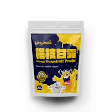 Let's Drink 楊枝甘露粉 200公克 - 港式甜品 DIY 沖泡飲品, 200g, 3個