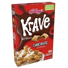 Kellogg's 家樂氏 Krave巧克力夾心麥片, 1組, 323g