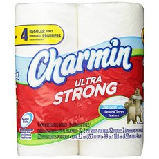 Charmin ULTRA STRONG DuraClean Texture捲筒衛生紙, 82張, 4捲