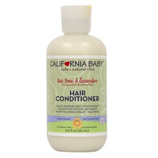 CALIFORNIA BABY 加州寶寶 香氛潤髮乳 茶樹薰衣草香, 1瓶, 251ml