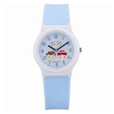 Q&Q 迪士尼Tsum Tsum手錶10bar類比女款尼龍手錶 V06A-508VK