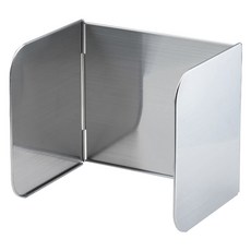 YOSHIKAWA 吉川 不鏽鋼折疊式防噴油擋隔板, 1個