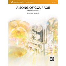 (英文圖書) A Song of Courage: (Fantasy on Arirang) Conductor Score & Parts 平裝版, Alfred Music, 英文