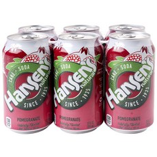 HansEn's natural 石榴, 6件, 355毫升