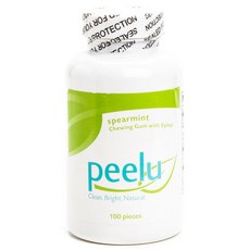 Peelu 口香糖木糖醇, Spearmint, 100顆