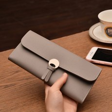 時尚女士皮夾 三折多卡位大容量錢包