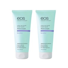 eos 敏感肌專用剃鬚霜, 2個, 207ml