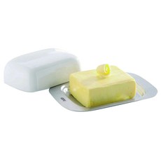 GEFU 奶油盤, 1個, 白色的