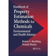 (英文圖書) Handbook of Property Estimation Methods for Chemicals: Environmental Health Sciences 平裝版, CRC Press, 英文