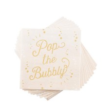 Cakewalk Pop The Bubbly Design 餐巾紙, 1個, 混色