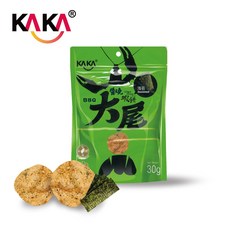 KAKA 大尾醬燒蝦餅 30g 海苔, 詳見包裝, 詳見包裝