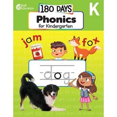 (英文圖書) 180 Days of Phonics for Kindergarten: Practice Assess Diagnose 平裝版, Shell Education Pub, 英文
