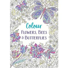 Colour Flowers Bees & Butterflies Volume 1 平裝版, Michael O'Mara Books, 英文