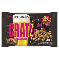 glico 格力高 Cratz黑胡椒培根風味脆餅 6包入, 1個