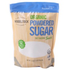 WOODSTOCK 無脂肪糖粉, 1包, 454g