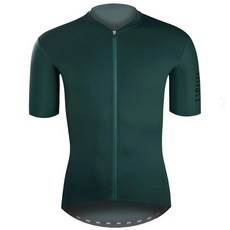 BAISKY百士奇夏季自行車衣男款空力短車衣 潔淨 II 墨綠