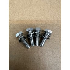 TOSHIBA洗衣機內桶白鐵螺絲含墊片/東芝洗衣機內桶白鐵螺絲, NO, 4個