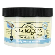 A La Maison De Provence身體奶油Supple Fresh Sea Salt, 1個, 227g