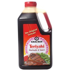 kikkoman 龜甲萬 照燒醃料和醬汁, 1個, 1.2L