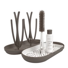 韓國MOTHER-K 攜帶式奶瓶晾乾架, 摩卡可可