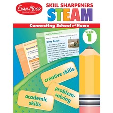 (英文圖書)Skill Sharpeners: Steam Grade 1 Workbook 平裝版, Evan-Moor Educational Publi..., 英文