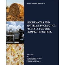 (英文圖書) Biomass Biofuels Biochemicals: Biochemicals and Materials Production from Sustainable Bioma... 平裝版, Elsevier, 英文