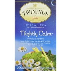 TWININGS 唐寧茶 靜夜花草茶, 20個, 1.45g