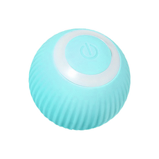 【毛皇上】寵物玩具 電動逗貓球 智能滾滾球 自動逗貓球 逗貓玩具 貓玩具 安靜 寵物玩具球 【WOWWOW】, Tiffany藍, 1個, 智能滾滾逗貓球